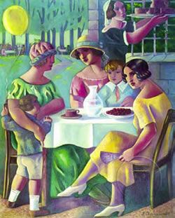 Sava Šumanović, Engleskinje u Parizu, 1925