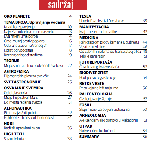 SADRZAJ PLANETA Br 62