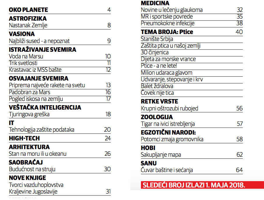 SADRZAJ PLANETA Br 83