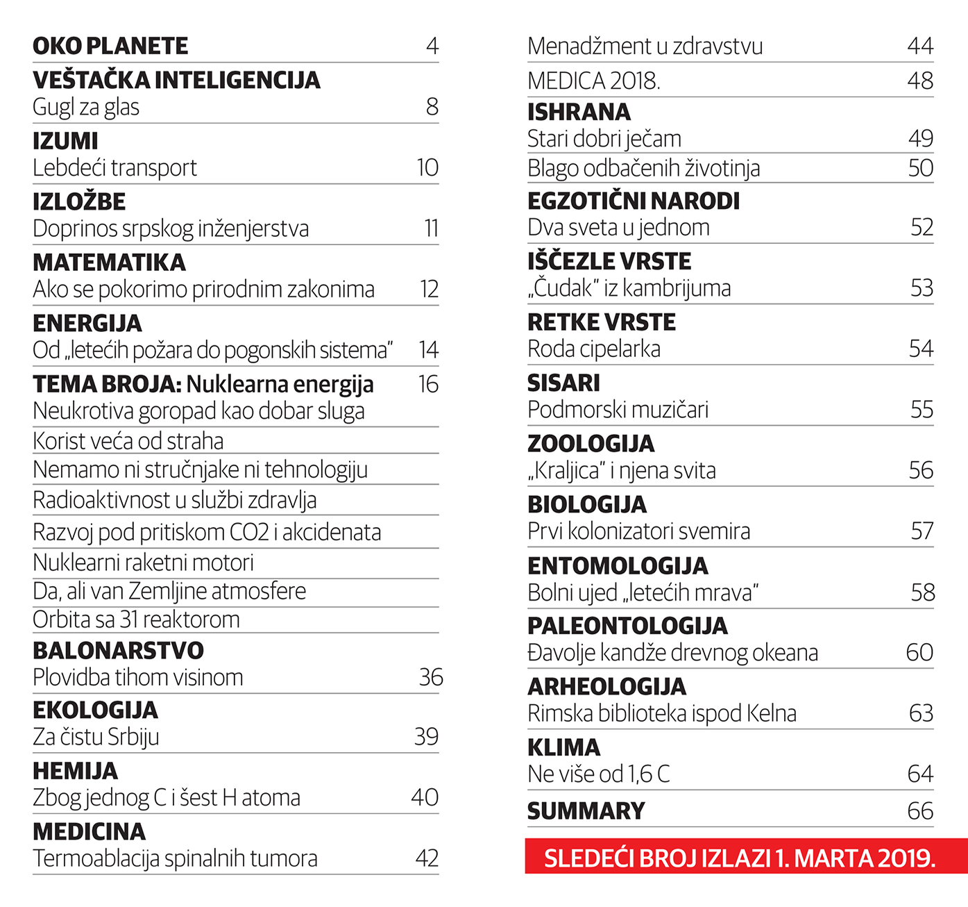 SADRZAJ PLANETA Br 88